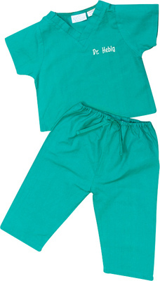 Green Baby Scrubs